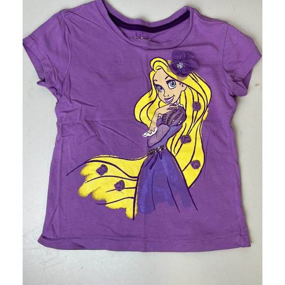 Disney Shirts & Tops Disney Store Girls Purple Princess Rapunzel